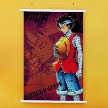 One Piece Luffy wall scroll