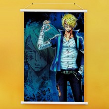 One Piece Sanji wall scroll