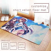 Ryuoh no Oshigoto short velvet floor mat ground ma...