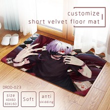 Tokyo ghoul short velvet floor mat ground mat(40X60)