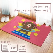 The other anime short velvet floor mat ground mat(...