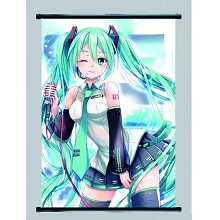 Hatsune Miku 】wallscroll