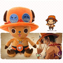 12inches One Piece Chopper cos ACE plush doll