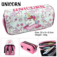 Unicorn pen bag pencil bag