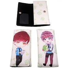 Mr Love Queen's Choice EVOL LOVE anime long wallet