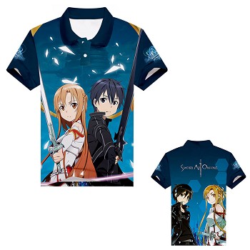 Sword Art Online polo t-shirt