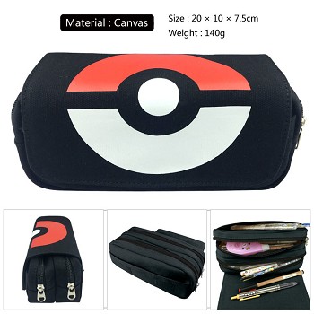 Pokemon canvas pen bag pencil bag