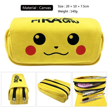 Pokemon canvas pen bag pencil bag