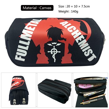 Fullmetal Alchemist canvas pen bag pencil bag