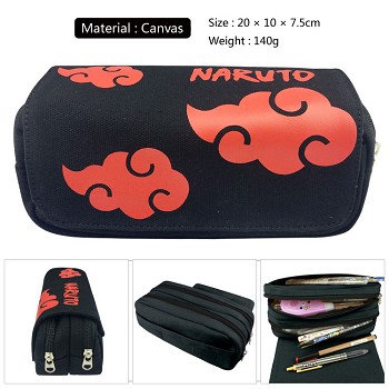 Naruto canvas pen bag pencil bag