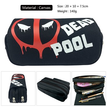 Deadpool canvas pen bag pencil bag