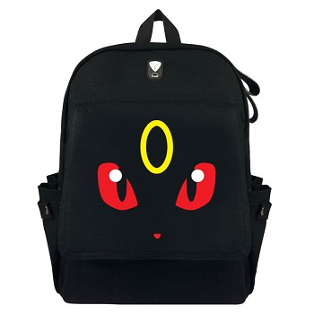 Pokemon Umbreon canvas backpack bag