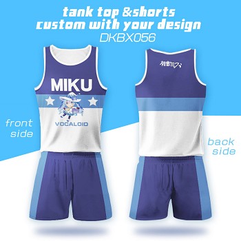 Hatsune Miku vest+short pants a set