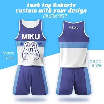 Hatsune Miku vest+short pants a set