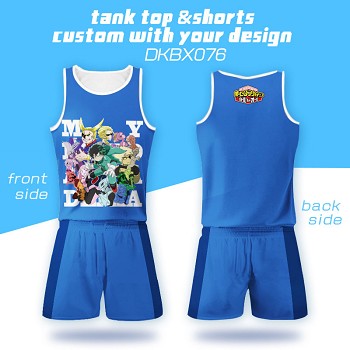 My Hero Academia vest+short pants a set