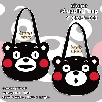 Kumamon shape shopping bag shoulder bag