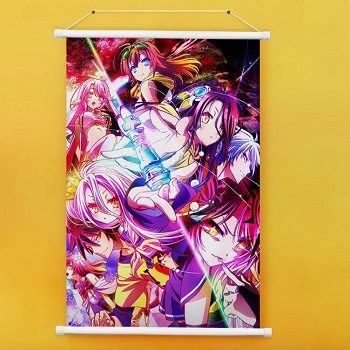 No game no live wall scroll