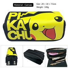 Pokemon canvas pen bag pencil bag