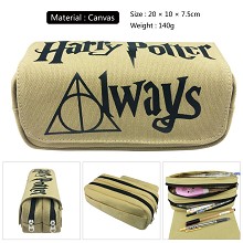 Harry Potter canvas pen bag pencil bag