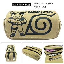 Naruto canvas pen bag pencil bag