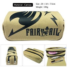 Fairy Tail canvas pen bag pencil bag