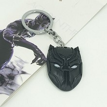 Black Panther metal key chain