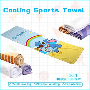 Stitch cooling sports towel