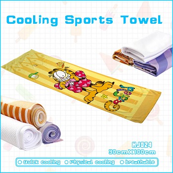 Garfield cooling sports towel