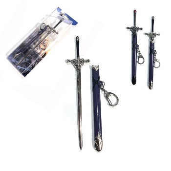 17CM Fate knife key chain