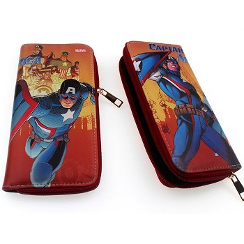  Captain America long wallet 