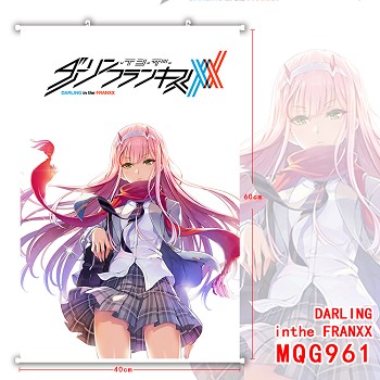 DARLING in the FRANXX wall scroll