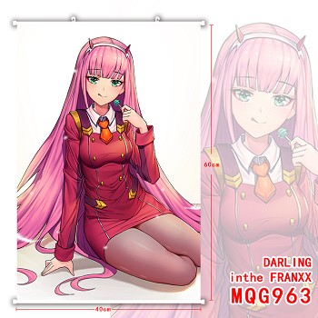 DARLING in the FRANXX wall scroll