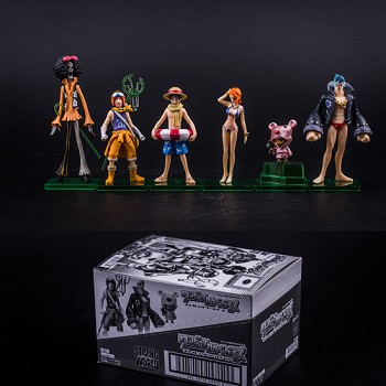 One Piece figures set(6pcs a set)