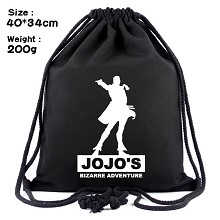 JoJo's Bizarre Adventure drawstring backpack bag