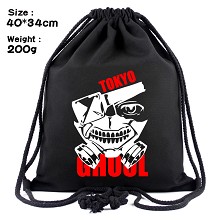 Tokyo ghoul drawstring backpack bag