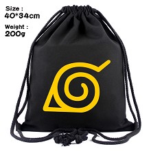 Naruto drawstring backpack bag