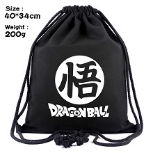 Dragon Ball drawstring backpack bag