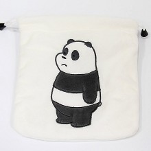 We Bare Bears plush drawing bags set(10pcs a set)