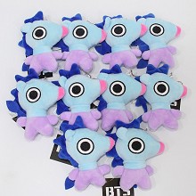 4inches BTS plush dolls set(10pcs a set)