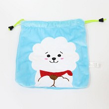 BTS plush drawing bag