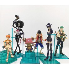 One Piece figures set(6pcs a set)