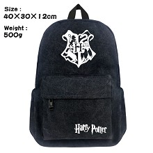 Harry Potter canvas backpack bag