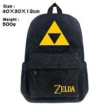 The Legend of Zelda canvas backpack bag