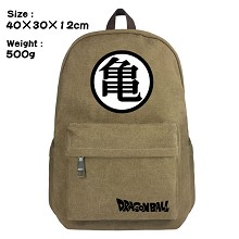 Dragon Ball canvas backpack bag