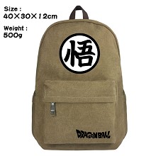 Dragon Ball canvas backpack bag