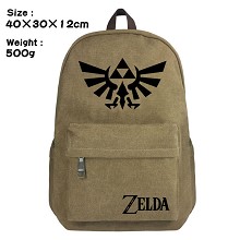 The Legend of Zelda canvas backpack bag