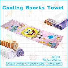 Spongebob cooling sports towel