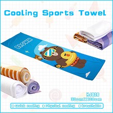 Bear Brown & Bunny Cony cooling sports towel