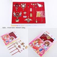 Card Captor Sakura key chains a set