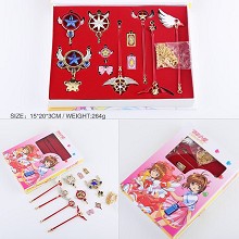 Card Captor Sakura key chains a set